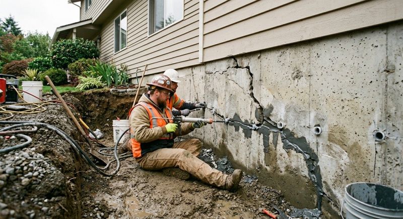 Basement Foundation Repair in East Haven, CT