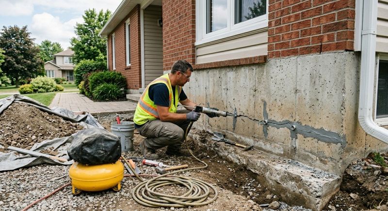 Basement Foundation Repair in Farmington, CT