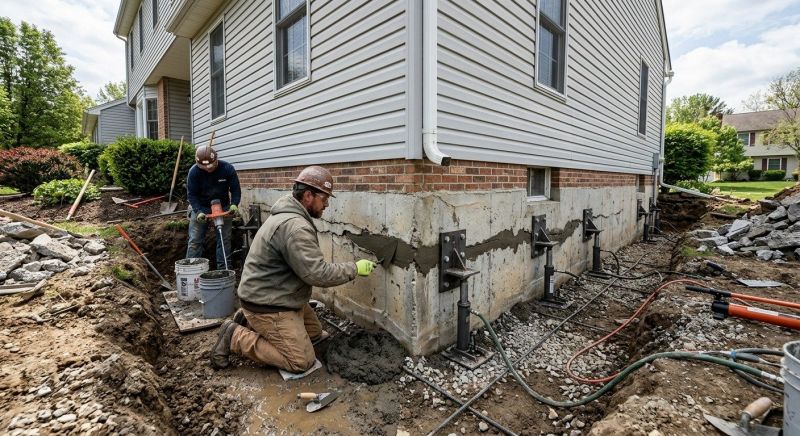 Basement Foundation Repair in Orange, CT