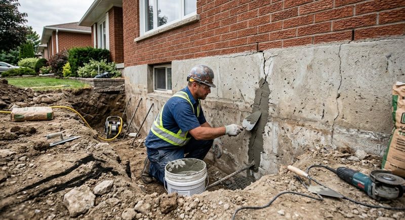 Building Foundation Repair in Hamden, CT