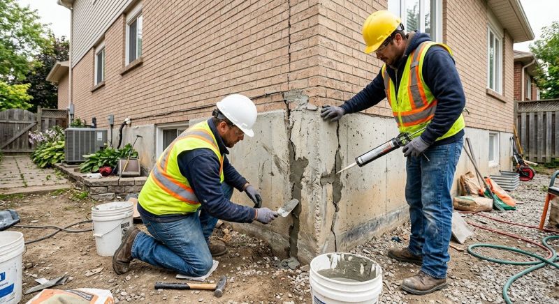 Building Foundation Repair in Orange, CT