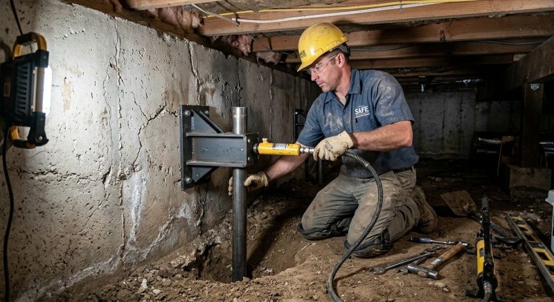 Concrete Foundation Leveling in Plymouth, CT