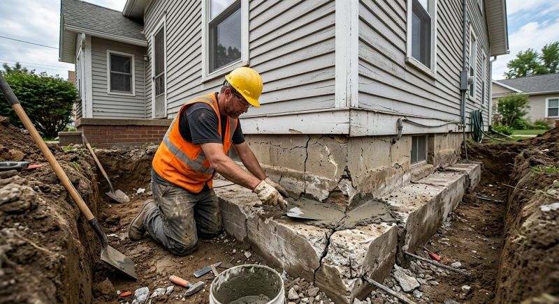 Concrete Foundation Repair in Bristol, CT