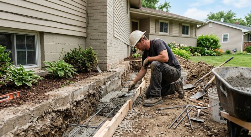 Concrete Foundation Repair in Haddam, CT