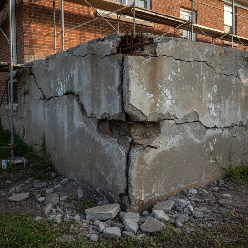 Cracked Foundation Repair in North Haven, CT