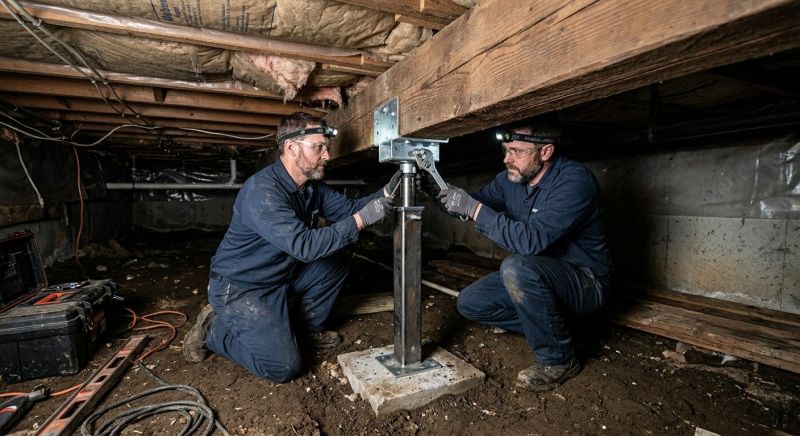 Crawlspace Foundation Repair in Naugatuck, CT