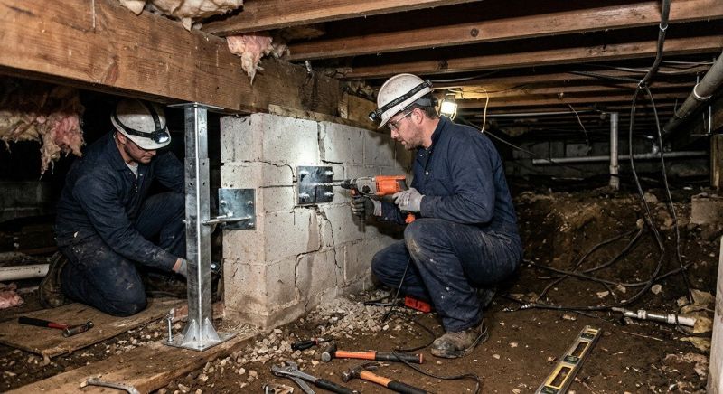Crawlspace Foundation Repair in New Haven County, CT