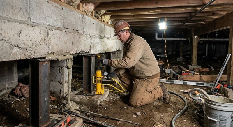 Crawlspace Foundation Repair in Shelton, CT