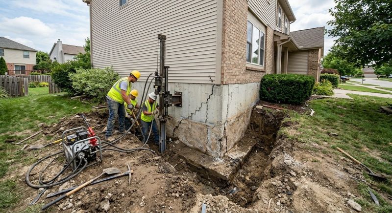 Deep Foundation Repair in Cheshire, CT