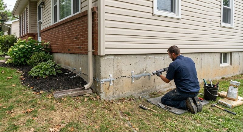 Foundation Cracks Repair in Cheshire, CT