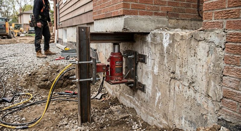 Foundation Jacking in Bethany, CT
