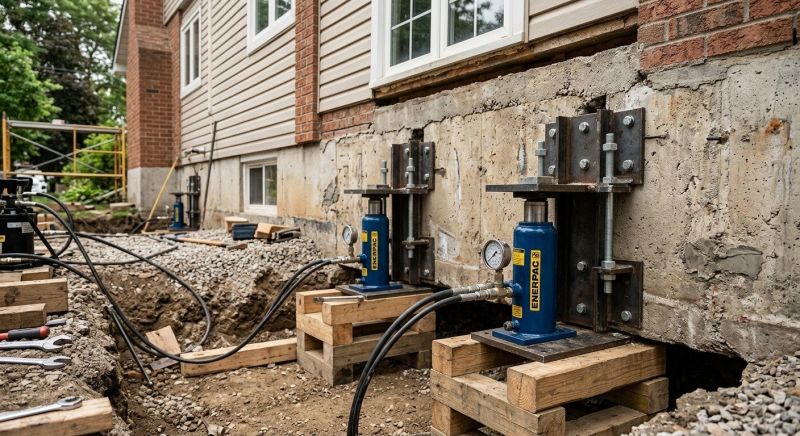Foundation Jacking in Hartford, CT