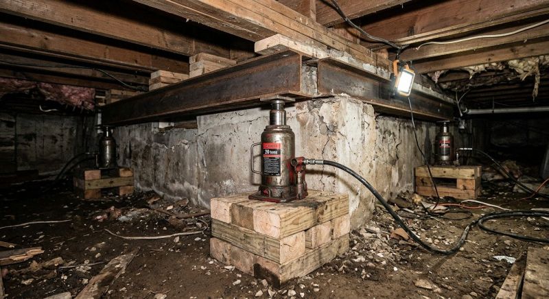 Foundation Jacking in North Haven, CT