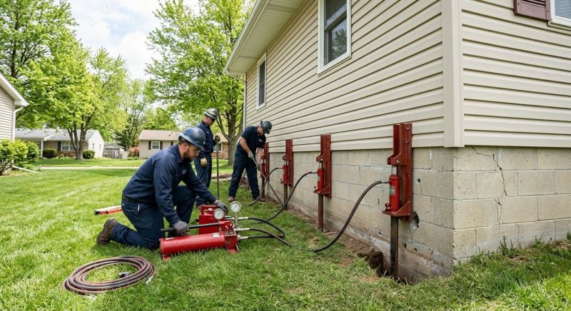 Foundation Jacking in Orange, CT