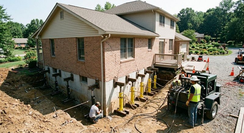 Foundation Jacking in Washington, CT