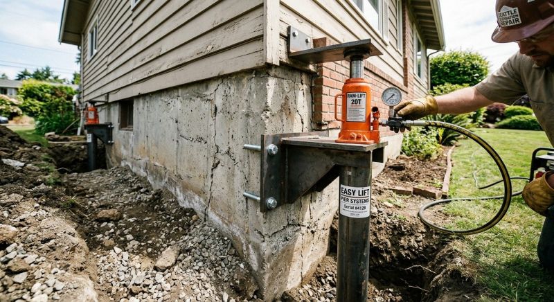 Foundation Lifting in Bethlehem, CT