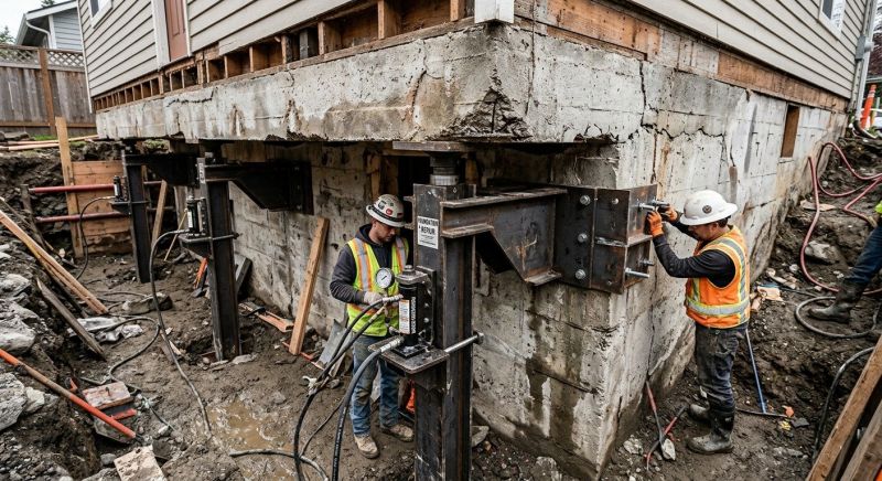 Foundation Lifting in Killingworth, CT