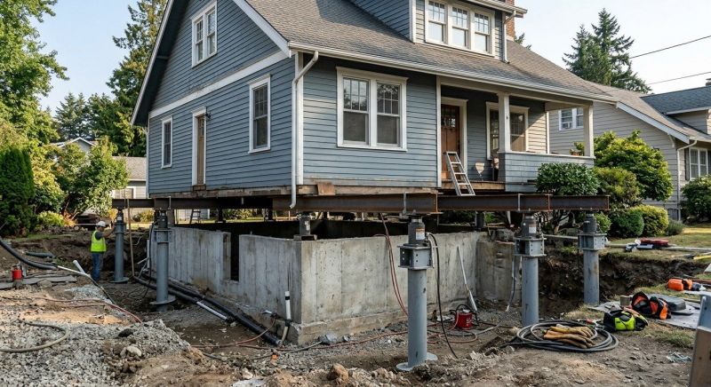 Foundation Raising in Durham, CT