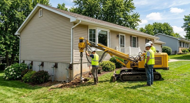 Foundation Raising in North Branford, CT