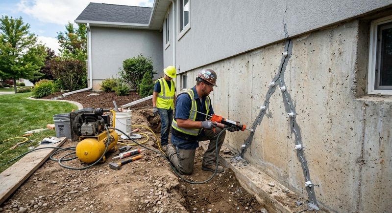 Foundation Repair in Bristol, CT