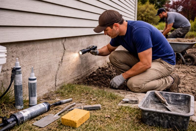 Foundation Repair in East Berlin, CT