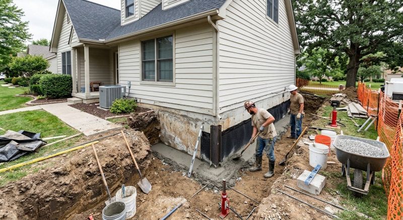 Foundation Repair in Newtown, CT