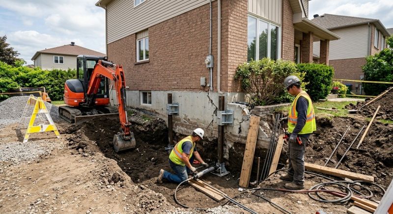 Foundation Repair in South Glastonbury, CT