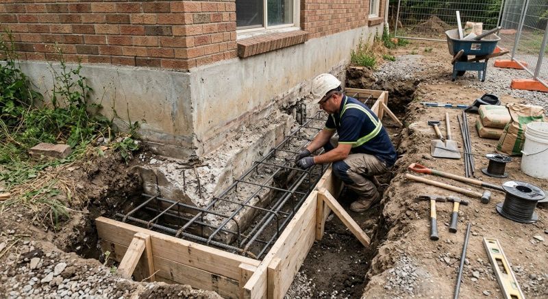Foundation Repair in Woodbury, CT