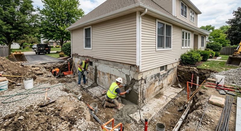 Foundation Restoration in Cheshire, CT