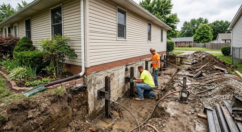Foundation Stabilizing in Madison, CT