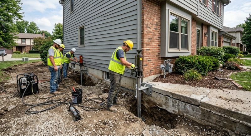 Foundation Stabilizing in Monroe, CT