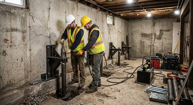 Foundation Stabilizing in New Haven County, CT