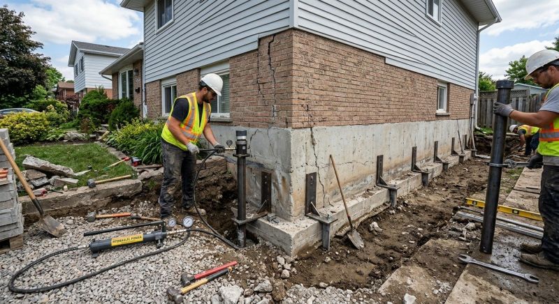 Foundation Stabilizing in Orange, CT
