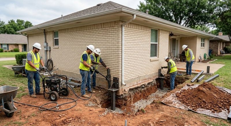 Foundation Stabilizing in Plymouth, CT