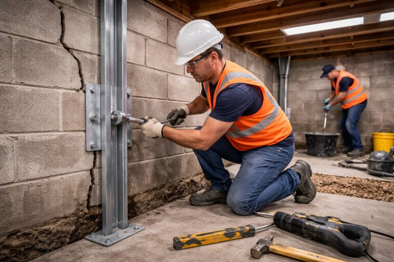 Foundation Structural Repair in Monroe, CT