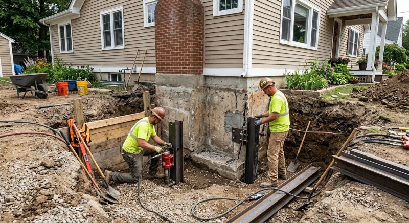 Foundation Structural Repair in Monroe, CT