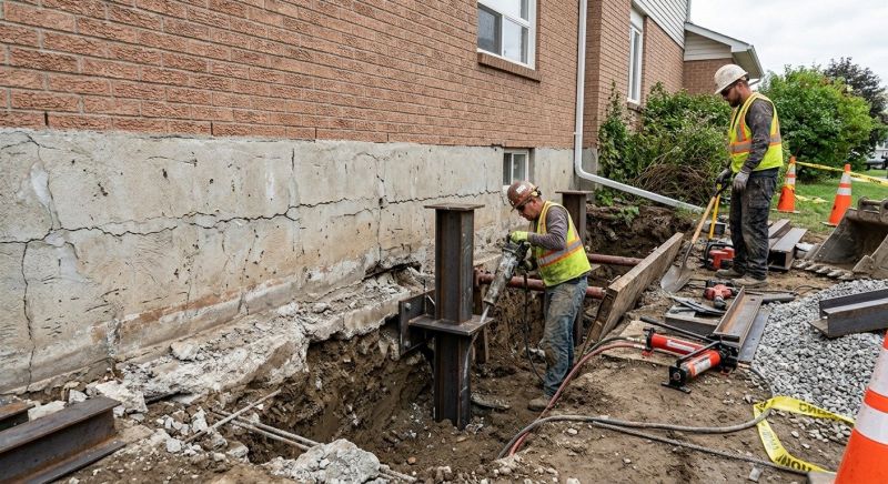 Foundation Structural Repair in Plainville, CT