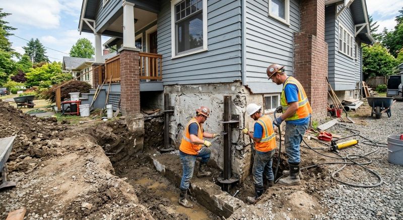Foundation Structural Repair in Plainville, CT