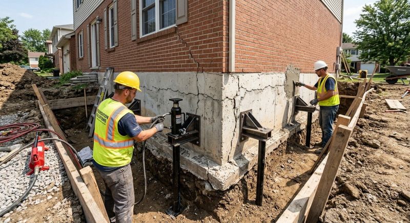 Foundation Structural Repair in Terryville, CT
