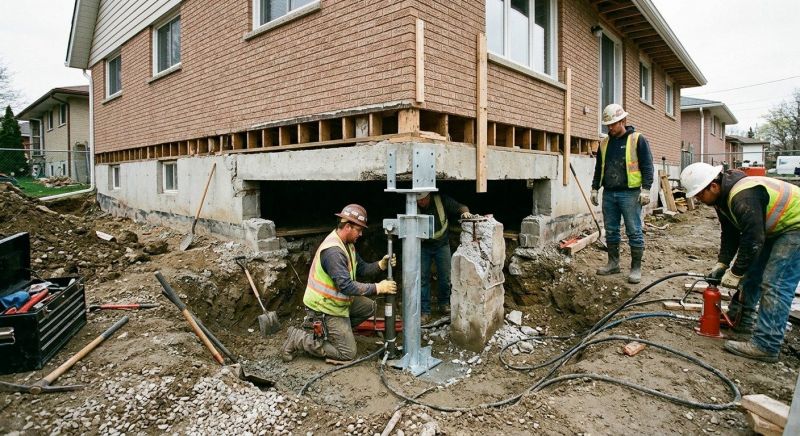 Foundation Structural Repair in Woodbury, CT