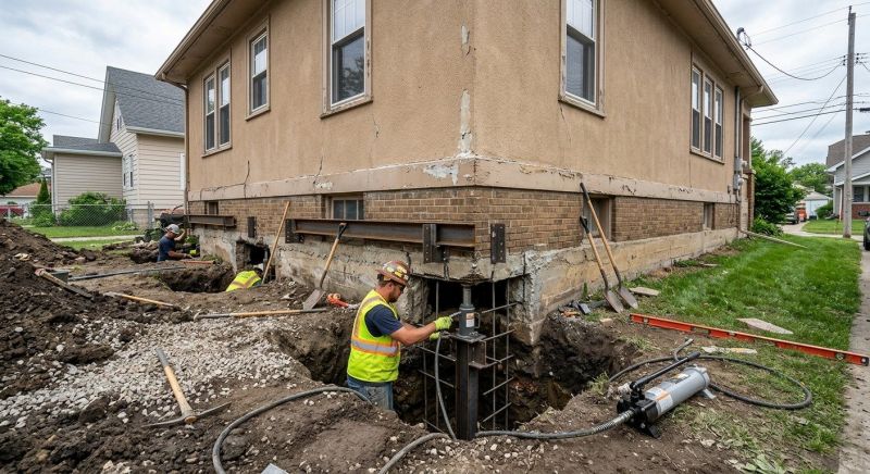 Foundation Underpinning in Cheshire, CT