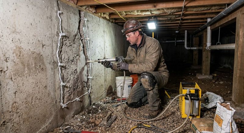 Foundation Underpinning in Cheshire, CT