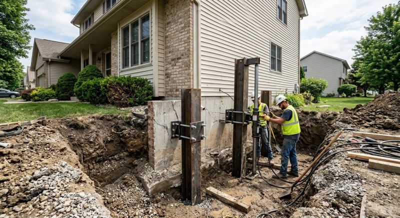 Foundation Underpinning in Cheshire, CT