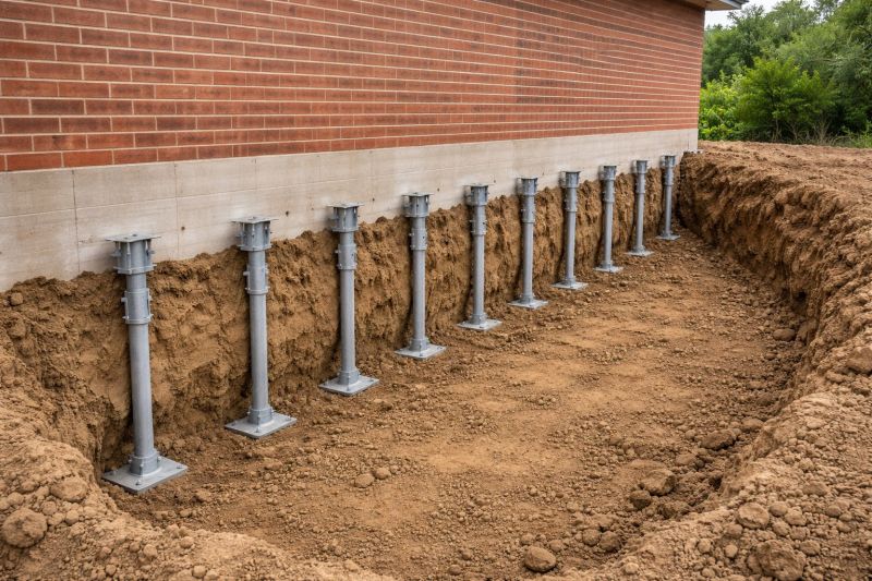 Helical Pile Installation in Cheshire, CT