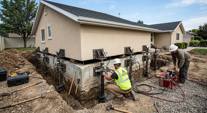 Home Foundation Leveling in Clinton, CT