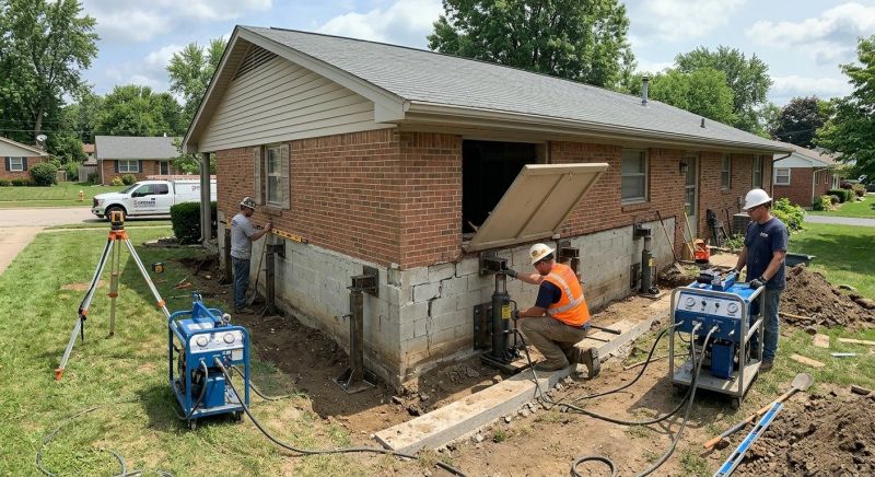Home Foundation Leveling in Derby, CT