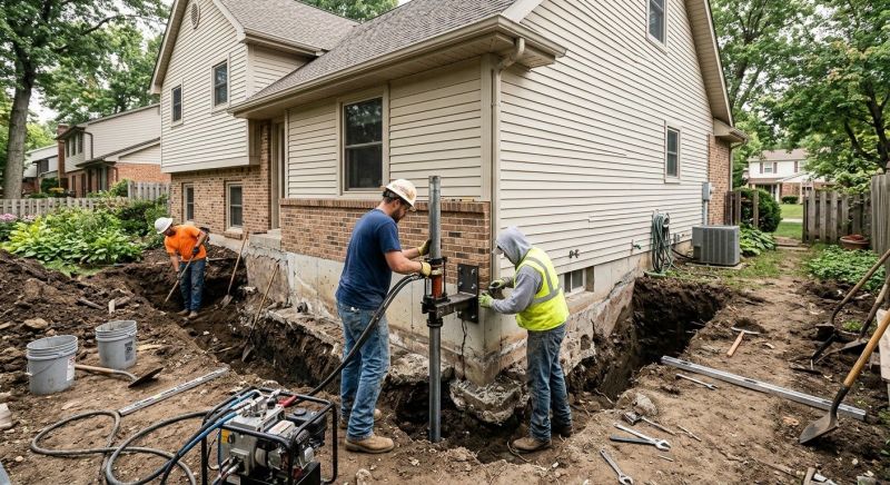 Home Foundation Repair in Bloomfield, CT