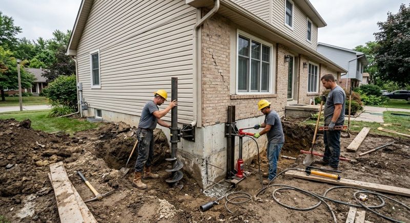 Home Foundation Repair in Madison, CT