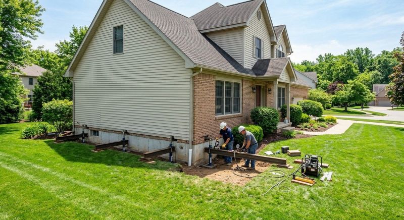 House Foundation Leveling in Cheshire, CT