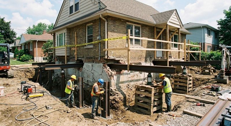 House Foundation Repair in Berlin, CT